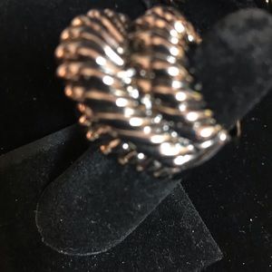 Gunmetal dark Fashion ring High 🌺not for sale 🌺